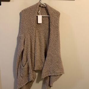 L love 1x/2x super soft waterfall open cardigan nwt
